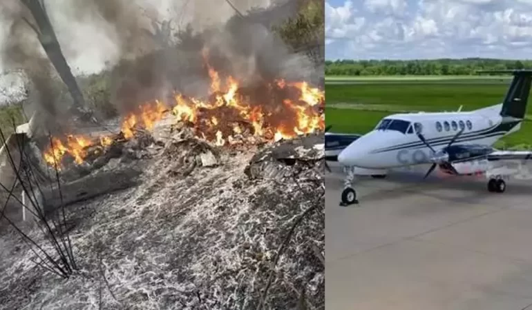 Brezilya’da Küçük Uçak Düştü: 5 Kişi Hayatını Kaybetti
