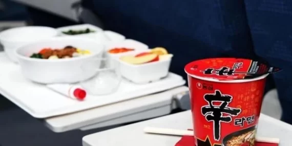 Korean Air, Türbülans Artışı Nedeniyle Noodle Servisini Durduruyor