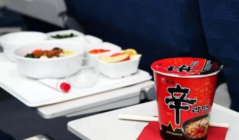 Korean Air, Türbülans Artışı Nedeniyle Noodle Servisini Durduruyor