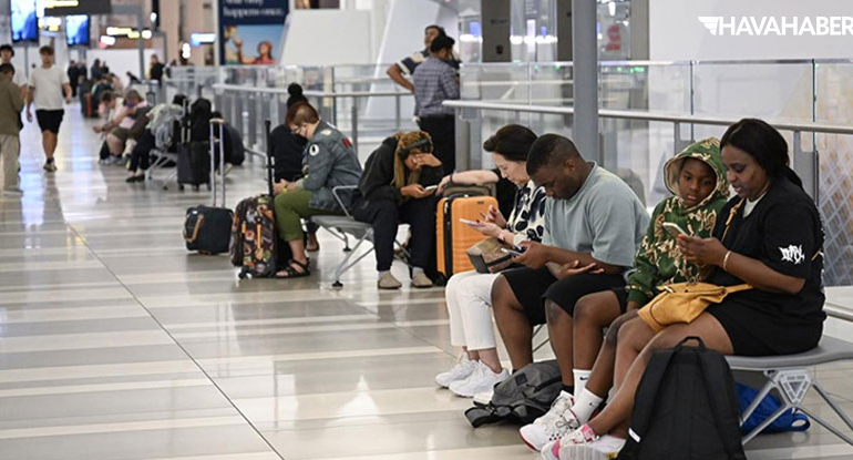 New York’ta Şiddetli Yağmur ve Fırtına, LaGuardia ve JFK Havalimanlarında Uçuşları Duraklattı