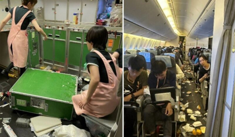 Eva Air Uçağı Türbülansa Girdi: 6 Kabin Memuru Yaralandı