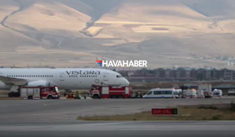 Hindistan’dan Almanya’ya giderken Erzurum’a zorunlu iniş yapan yolcu uçağındaki bomba ihbarı asılsız çıktı