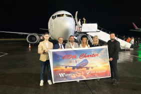 Türkiye’den 100. charter uçuşu Tiran’a