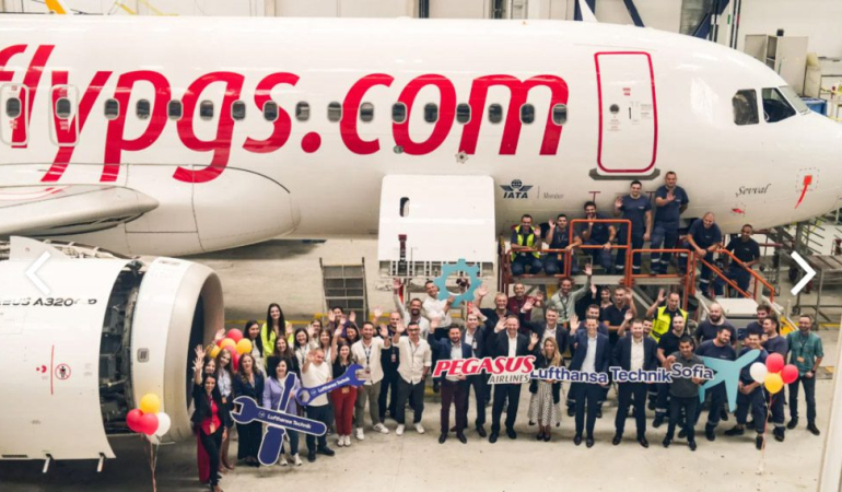 Pegasus Airlines Airbus A320 ailesi filosu için Lufthansa Technik ile anlaştı