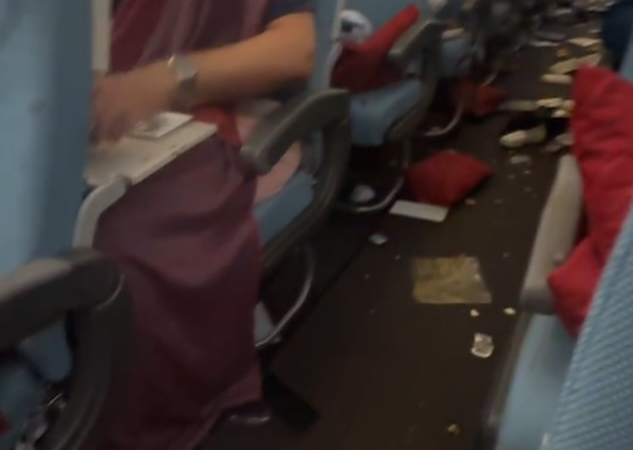 THY uçağı türbülansa girdi: 4 yolcu 2 kabin memuru yaralandı