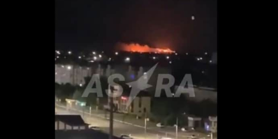 Düşürülen Ukrayna İHA’sının Parçaları Moskova Jukovskiy Havalimanı’na Düştü