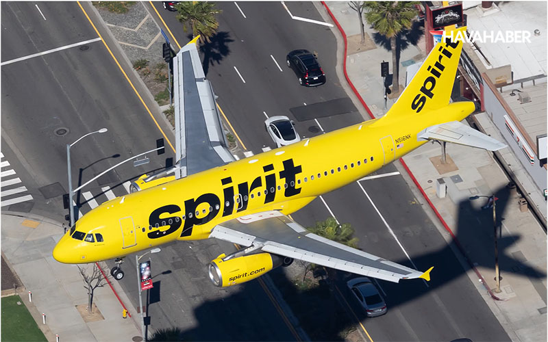 Spirit Airlines, A319 Filosunu Ocak 2025’te Emekliye Ayırıyor