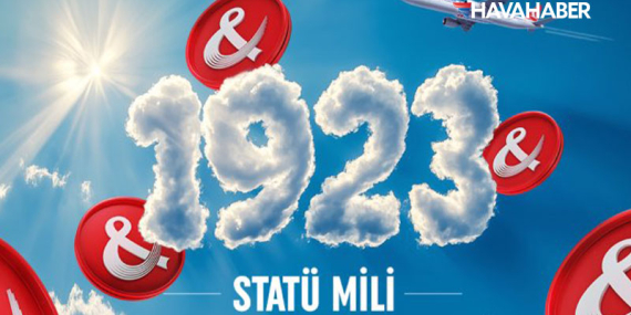 THY’den Cumhuriyet Bayramı’na Özel: 1923 Statü Mili Hediye