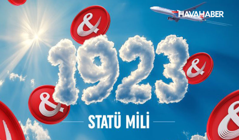 THY’den Cumhuriyet Bayramı’na Özel: 1923 Statü Mili Hediye
