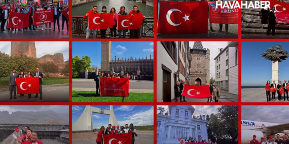 Türk Hava Yolları, 29 Ekim’de Türk Bayrağı Temasıyla Birbirinden Özel Projelere İmza Attı
