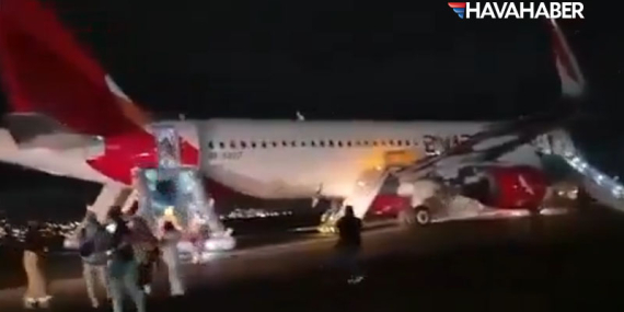 Avianca Uçağı Kalkış Sırasında Motor Arızası Nedeniyle Tahliye Edildi