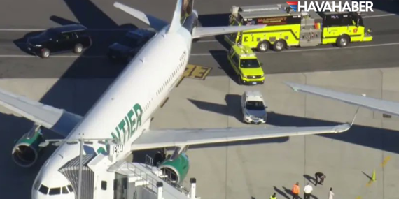 Boston Havalimanı’nda Çarpışma: American Airlines Uçağı Frontier Uçağına Çarptı