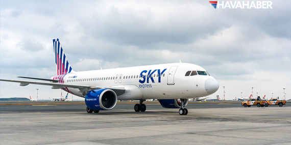 SKY express, İGA İstanbul Havalimanı’na Uçuşlara Başladı