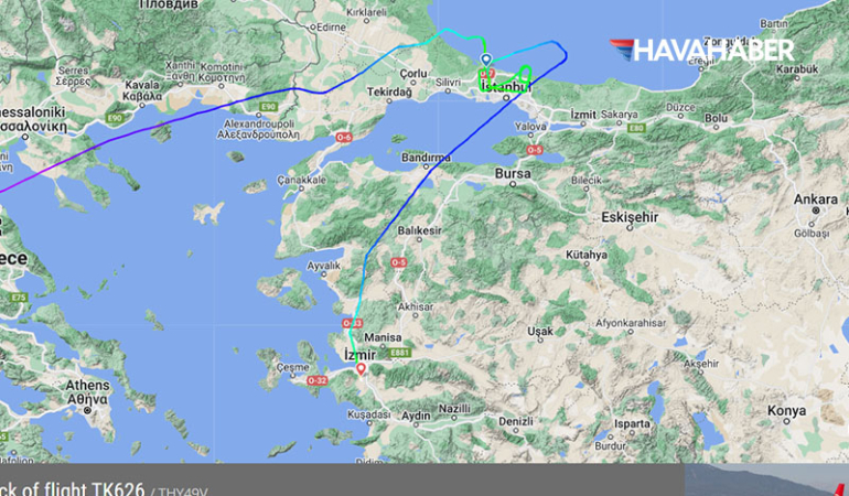 THY’nin Lagos uçağında fırtına paniği: 3 kez pisti pas geçti, İstanbul yerine İzmir’e indi