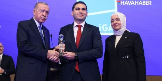 İstanbul Havalimanı’na “Ulaşımda Erişilebilirlik” Ödülü: Ödülü Cumhurbaşkanı Erdoğan verdi