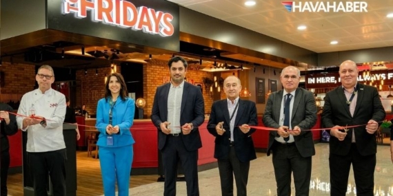 TGI Fridays, Sabiha Gökçen Dış Hatlarda Açıldı! Yolculuğa Amerikan Lezzetleriyle Başlayın