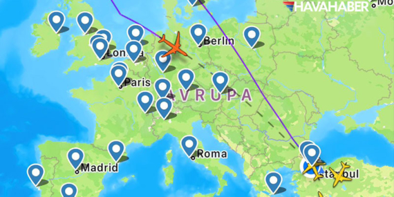 THY’nin İstanbul-Seattle uçağı radar hatası nedeniyle geri dönüyor