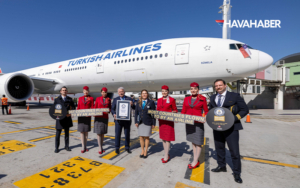 Turkish Airlines has a 30-country lead over its closest competitor in this hard-to-break record_