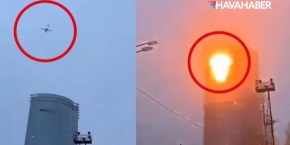 Ukrayna’dan Kazan’a Kamikaze İHA Saldırısı: Alev Topuna Dönen Bina!