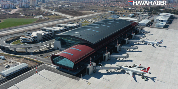 Kayseri Havalimanı Yeni Terminal Binası açılıyor: Yıllık Yolcu Kapasitesi 6 Milyona Çıktı