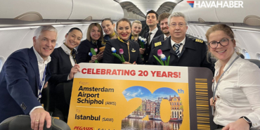 Pegasus-Hava-Yolları,-Amsterdam-Schiphol-Seferlerinin-20.-Yılını-Kutluyor!