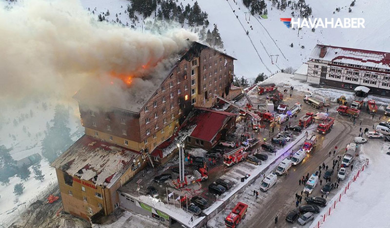 THY, Pegasus ve AJet’ten Bolu’daki otel faciası için başsağlığı mesajı