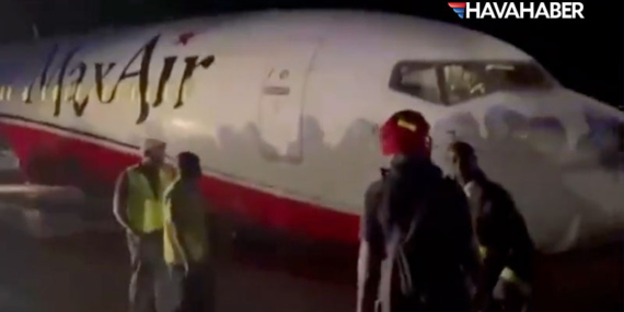 Nijerya’da Korkutan kaza!.. Max Air Uçağı Burun Üstü Çöktü!