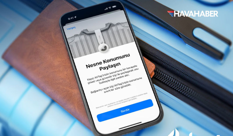 AJet’ten Bagaj Takibinde Yeni Dönem: “Find My” Özelliği Devrede!