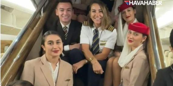 İşte A380’in ilk Türk kadın kaptanı: Gökçe Kübra Yıldırım büyük başarıya imza attı