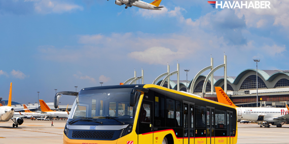 Pegasus Hava Yolları, yerli üretim BMC NEOPORT apron otobüslerini kullanıma sundu