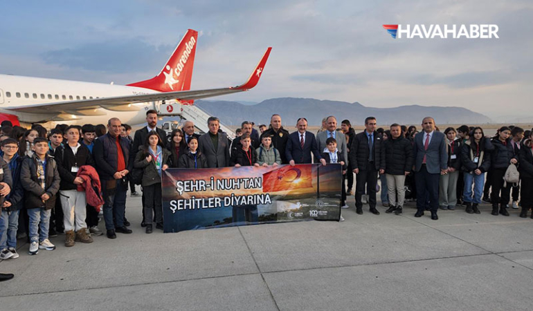 Şırnaklı 513 Öğrenci Corendon Airlines ile Çanakkale’ye Uçuyor!