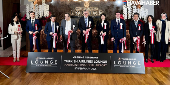 TAV, Uzak Doğu’da İlk Adımını Attı: Narita Havalimanı’nda Turkish Airlines Lounge Açıldı