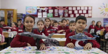 TUSAŞ, Türkiye'nin geleceğine destek için harçlıklarını gönderen minikleri unutmadı