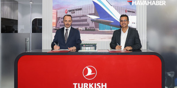 Türk Hava Yolları Teknik A.Ş. ve IndiGo Yeni Bir İş Birliği Anlaşması İmzaladı