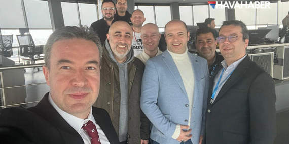 AJet Yönetimi, Sabiha Gökçen Hava Trafik Kontrol Kulesi’ni Ziyaret Etti