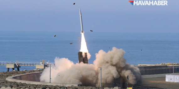 Tayfun füzesinin yeni test atışı Rize’de yapıldı
