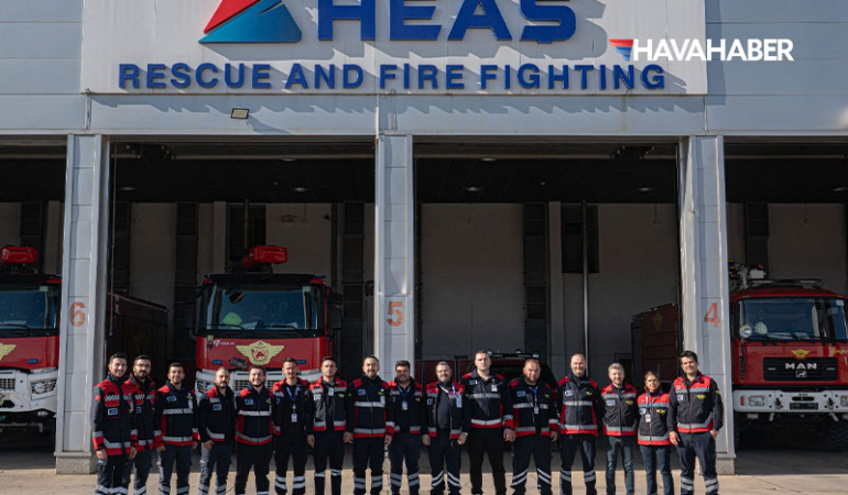 HEAŞ Genel Müdürü Faruk Kacır’dan ARFF Ekibine Ziyaret ve Teşekkür