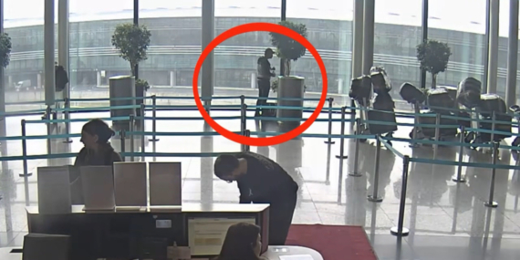 İstanbul Havalimanı’nda hırsızlık kamerada: Böyle yakalandı