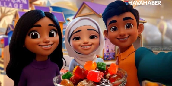 İstanbul Havalimanı’nın “Ramazan Köyü” filmine yapay zekâ dokunuşu