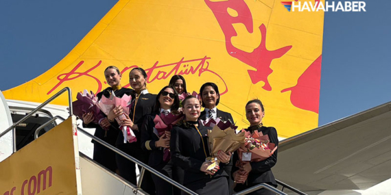 Pegasus’tan Dünya Kadınlar Günü’ne özel sefer: Rotamız Eşit ve Çok Sesli Bir Gelecek