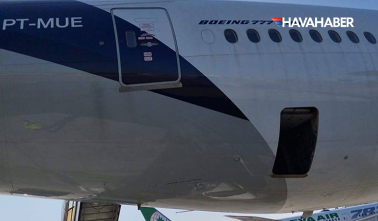 Milano Malpensa Havalimanı’nda yolcu uçağına ikram kamyonu çarptı!