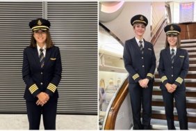 Airbus A380'in kaptan pilotluk koltuğuna oturan ilk Türk kadını Gökçe Kübra Turan Yıldırım