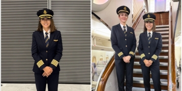Airbus A380'in kaptan pilotluk koltuğuna oturan ilk Türk kadını Gökçe Kübra Turan Yıldırım
