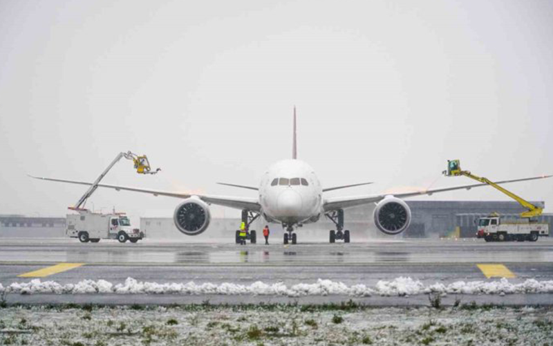 Esenboğa'da de-icing sırası uzadı