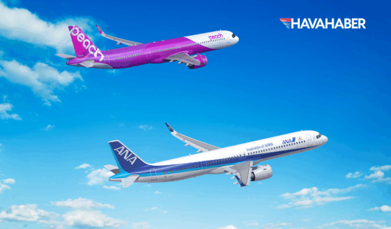 ANA Holdings’ten 27 Uçaklık Airbus Siparişi Peach, Japonya’da A321XLR’ı İlk Kullanan Havayolu Olacak