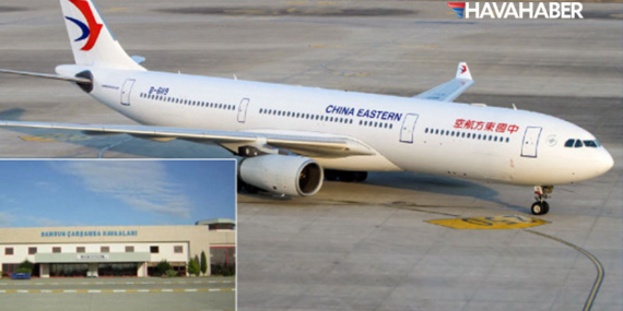 China-Eastern-Uçağı-Samsun’a-Acil-İniş-Yaptı--Yolcular-Karayoluyla-İstanbul’a-Gönderildi-