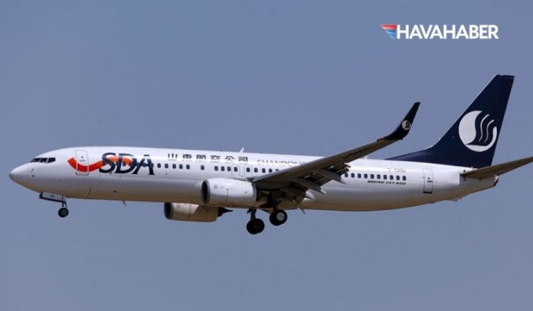 Shandong Airlines uçağı arıza nedeniyle zorunlu iniş yaptı