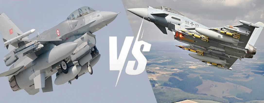Eurofighter Typhoon mu, F-16 Fighting Falcon mu? Eurofighter Typhoon vs F16 Karşılaştırması Dikkat Çekiyor