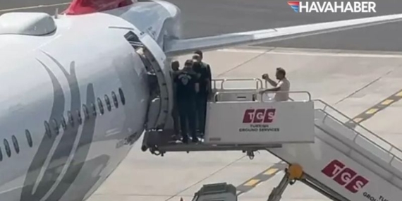 THY’nin Marsilya uçağında iner inmez gözaltına alındı: Leman Dergisi yazı işleri müdürü yakalandı