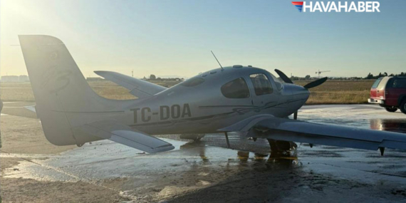 Atatürk Havalimanı’nda özel uçakta yangın paniği!